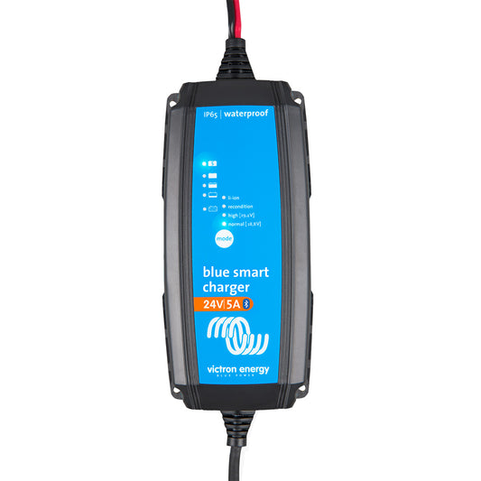 Tri-Water Marine | Victron Blue Smart IP65 Charger 24/5 (1) 120V NEMA 1-15P UL Approved [BPC240531104R]