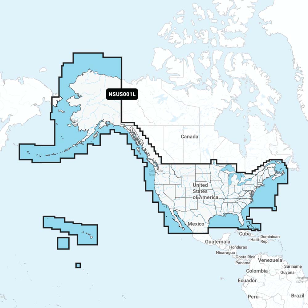 Tri-Water Marine | Garmin Navionics+ NSUS001L US Coastal Canada [010-C1287-20]