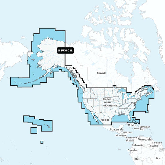 Tri-Water Marine | Garmin Navionics+ NSUS001L US Coastal Canada [010-C1287-20]