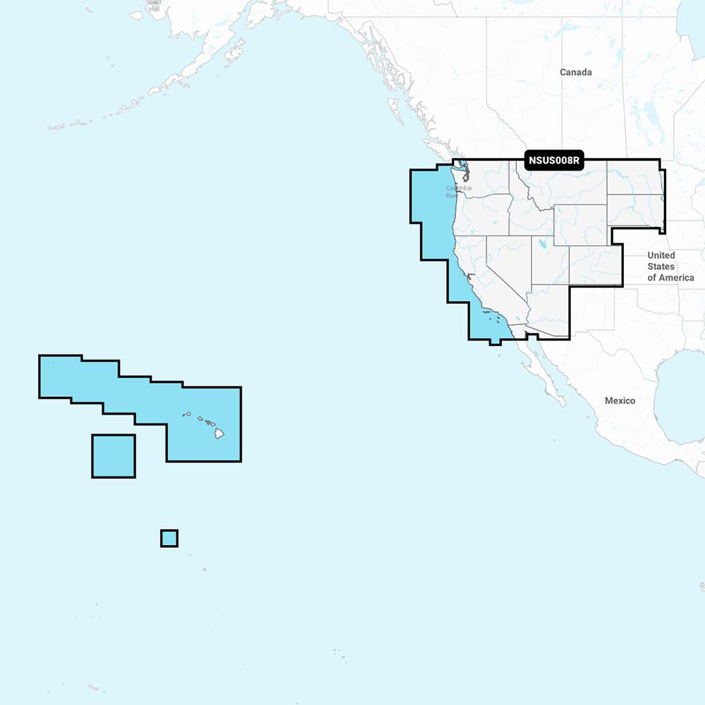 Tri-Water Marine | Garmin Navionics+ NSUS008R U.S. West [010-C1292-20]