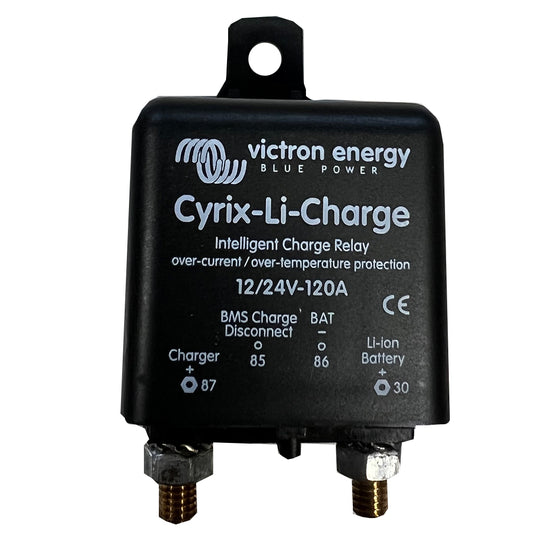 Tri-Water Marine | Victron CYRIX-LI-CHARGE 12/24-120A Intelligent Charge Relay Cyrix LI Charge [CYR010120430]