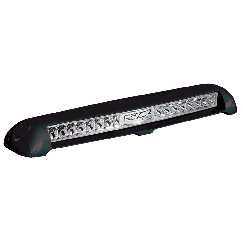 Tri-Water Marine | Lumitec Razor Light Bar - Flood - Black Housing - Flush Mount [101588]