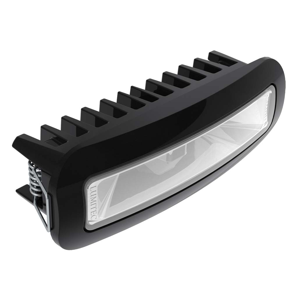 Tri-Water Marine | Lumitec Capri3 Spreader Light - White Non-Dimming - Black Housing [101728]