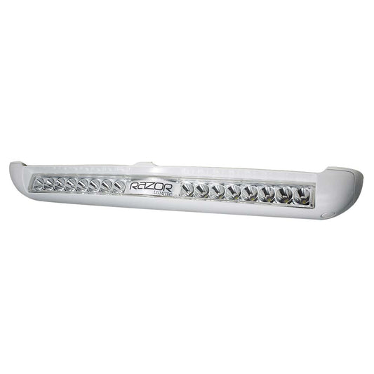 Tri-Water Marine | Lumitec Razor Light Bar - Spot - White Housing w/Inverted Logo Flush Mount [101603]