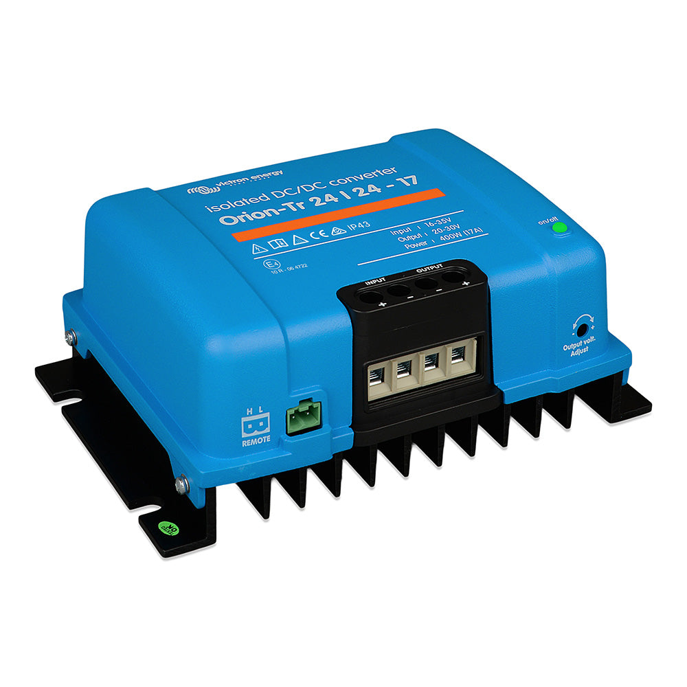 Tri-Water Marine | Victron Orion-TR Isolated DC-DC Converter - 24 VDC to 24 VDC - 400W - 17AMP [ORI242441110]