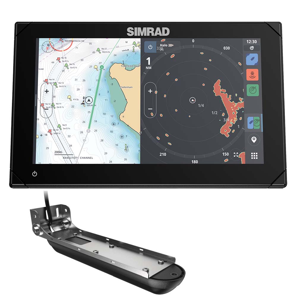 Tri-Water Marine | Simrad NSX 3009 9" Combo Chartplotter Fishfinder w/Active Imaging 3-in-1 Transducer [000-15366-001]