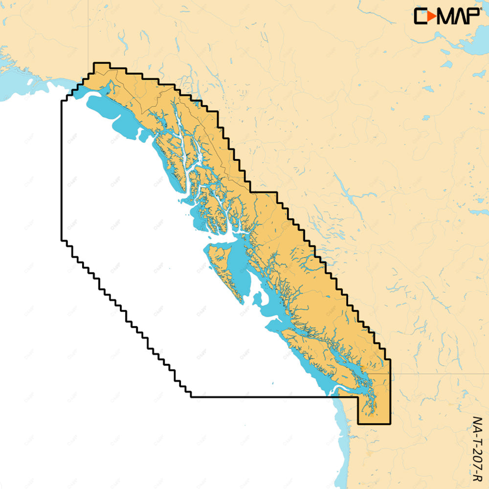 Tri-Water Marine | C-MAP REVEAL X - British Columbia Puget Sound [M-NA-T-207-R-MS]