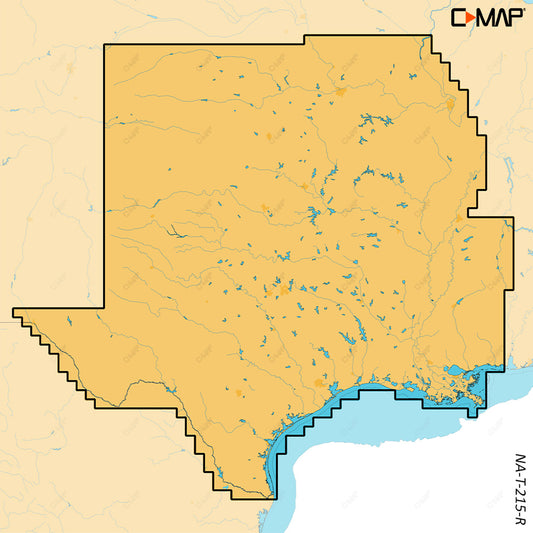 Tri-Water Marine | C-MAP REVEAL X - U.S. Lakes South Central [M-NA-T-215-R-MS]