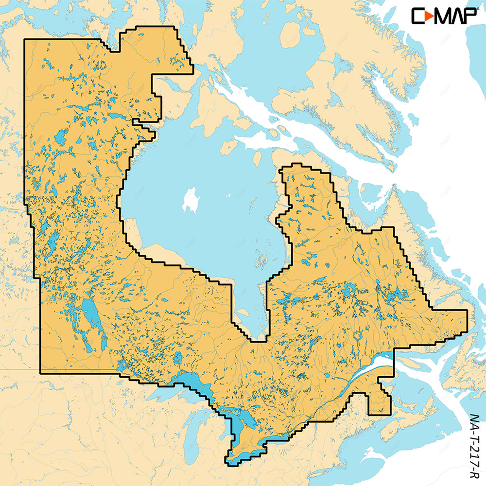 Tri-Water Marine | C-MAP REVEAL X - Canada Lakes Insight East HD [M-NA-T-217-R-MS]