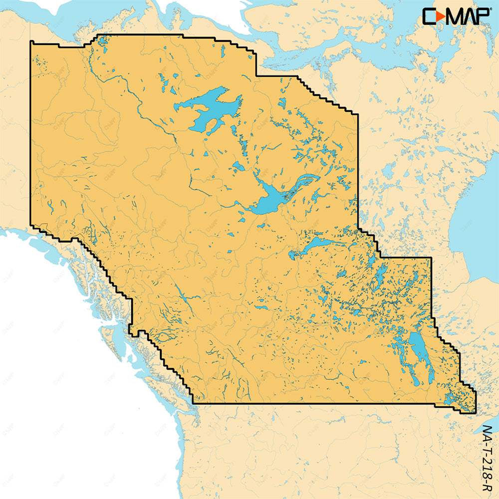 Tri-Water Marine | C-MAP REVEAL X - Canada Lake Insight West HD [M-NA-T-218-R-MS]