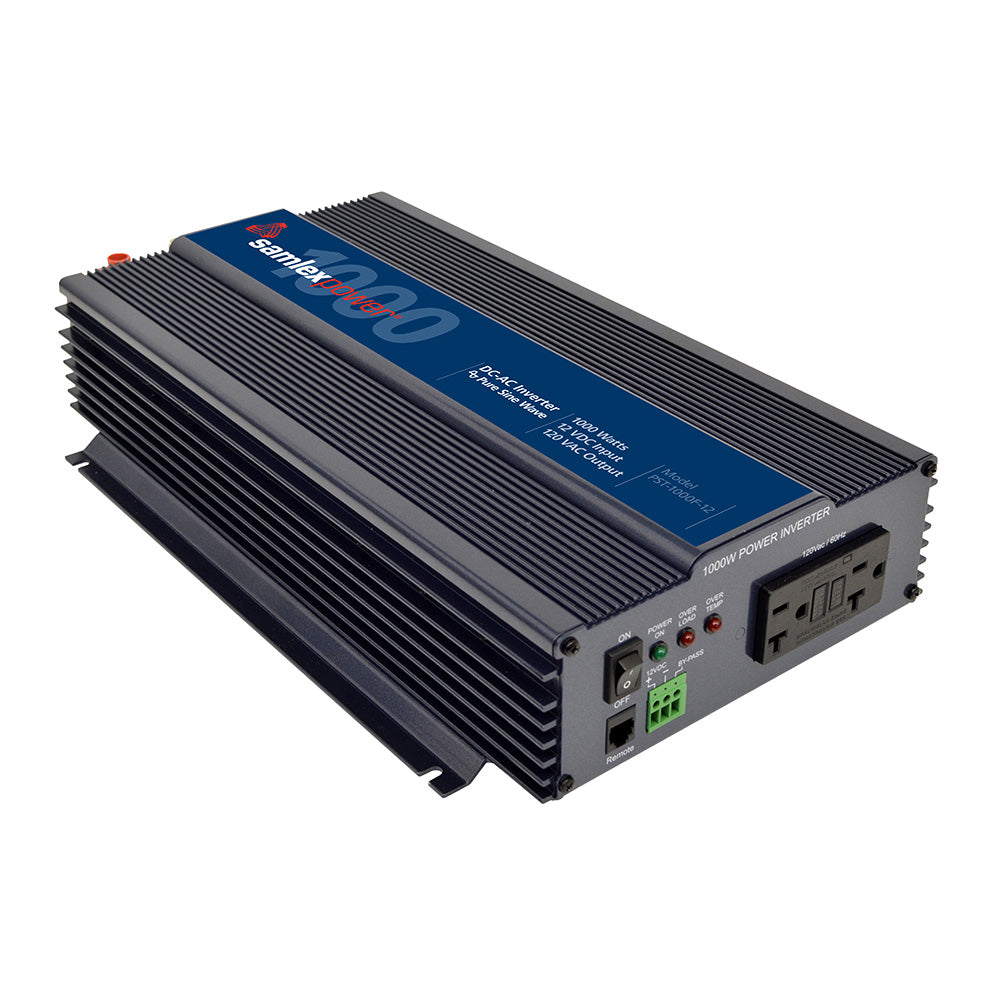 Tri-Water Marine | Samlex PST-1000F-12 1000W Pure Sine Wave Inverter - 12V Input 120VAC Output [PST-1000F-12]