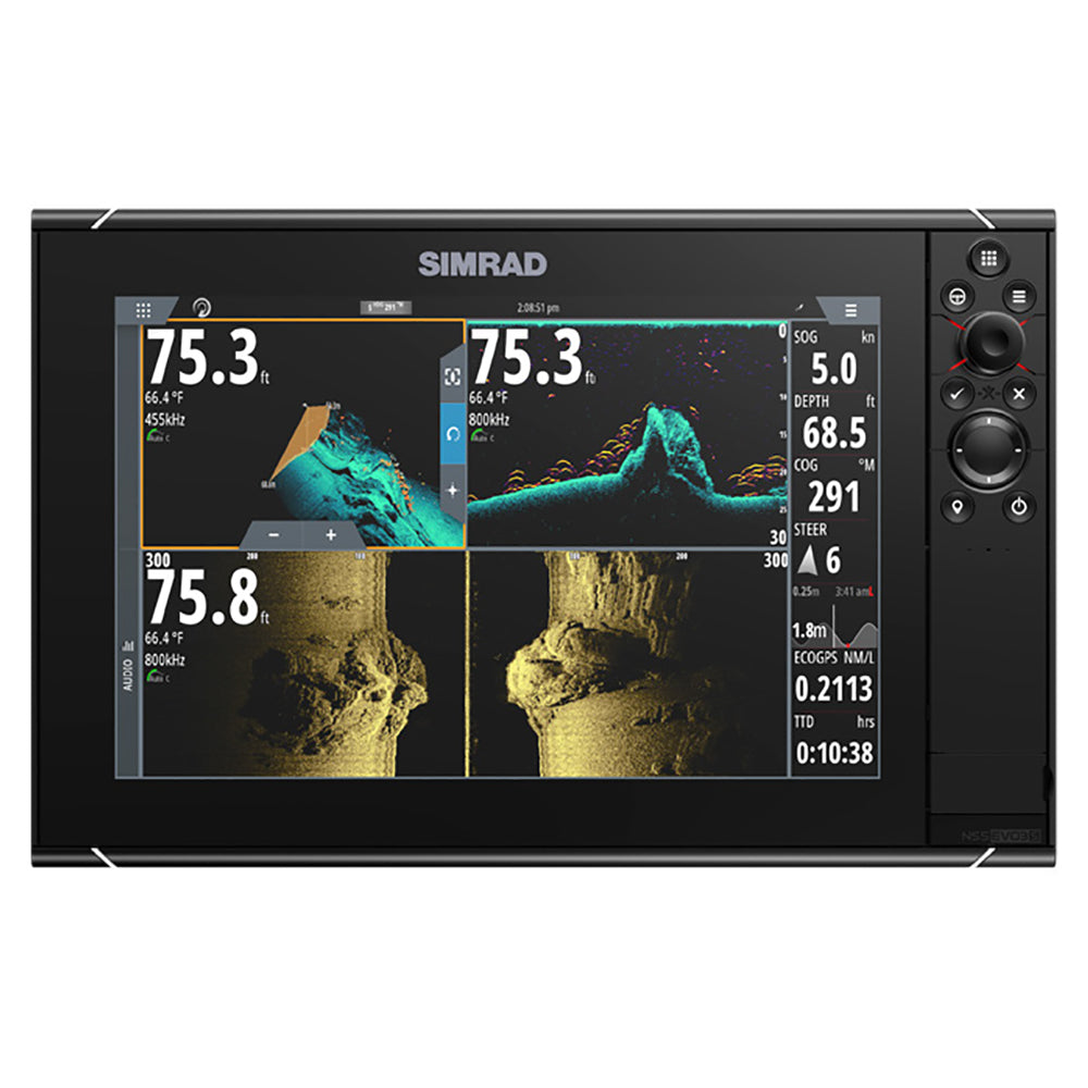 Tri-Water Marine | Simrad NSS12 evo3S Combo Multi-Function Chartplotter/Fishfinder - No HDMI Video Outport [000-15403-002]