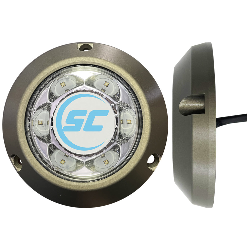 Tri-Water Marine | Shadow-Caster SC3 Series Underwater Light - Great White [SC3-GW-ALSM]