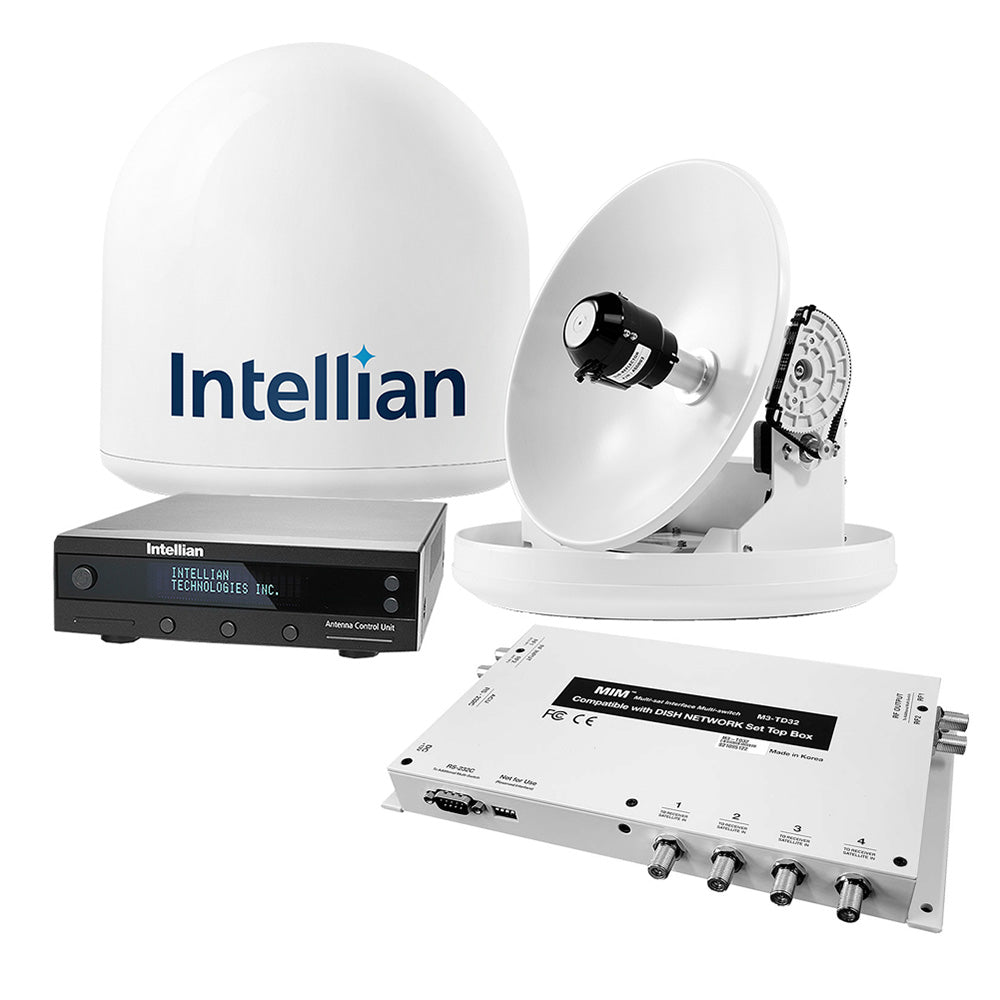 Tri-Water Marine | Intellian i2 US System w/DISH/Bell MIM-2 (w/3M RG6 Cable) 15M RG6 Cable [B4-209DN2]