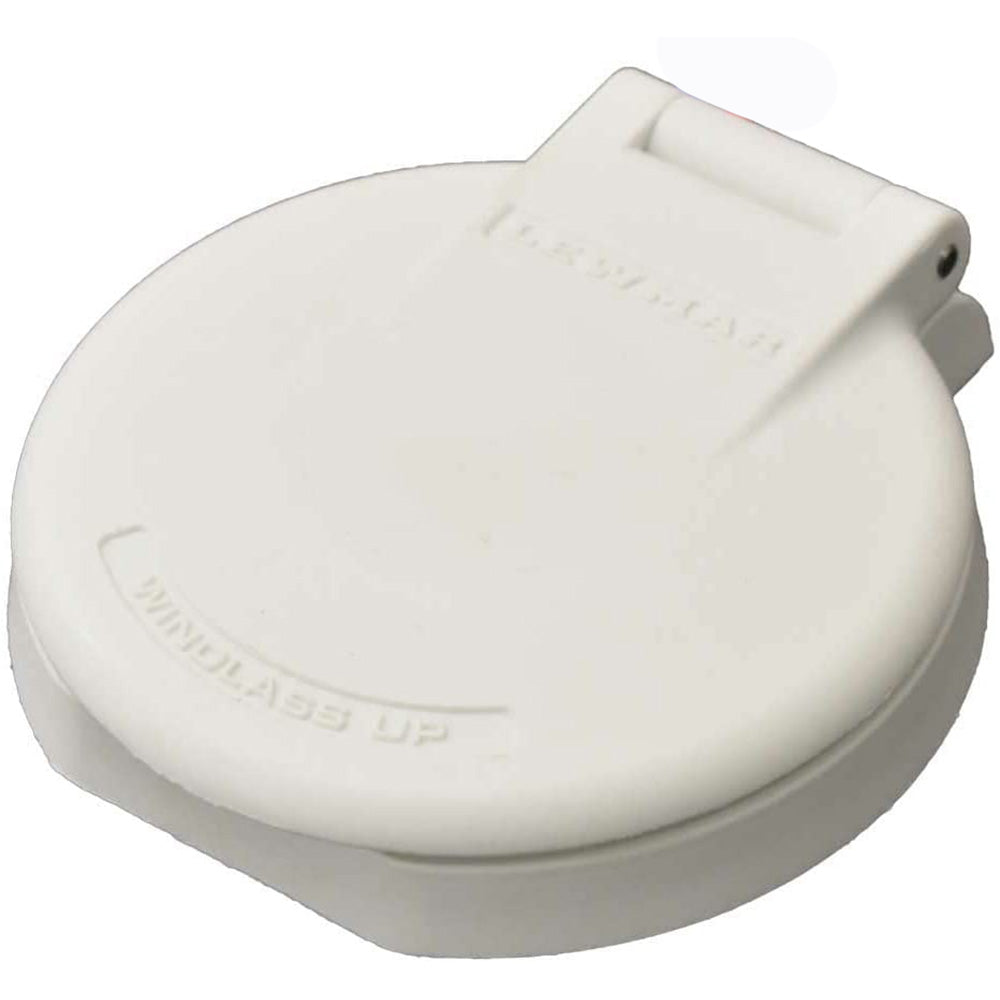 Tri-Water Marine | Lewmar Deck Foot Switch - Windlass Up - White Plastic [68000917]