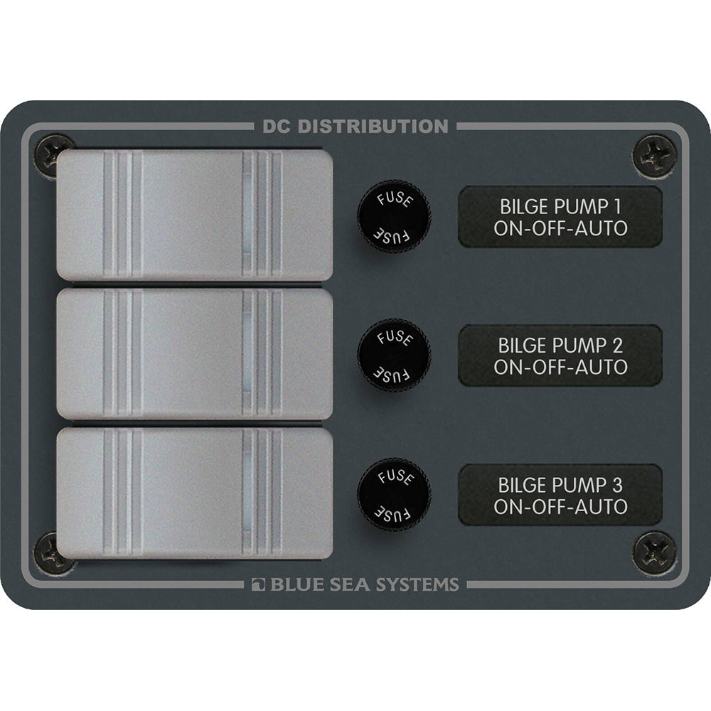 Tri-Water Marine | Blue Sea 8665 Contura 3 Bilge Pump Control Panel [8665]