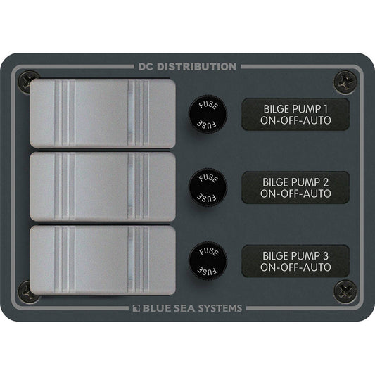 Tri-Water Marine | Blue Sea 8665 Contura 3 Bilge Pump Control Panel [8665]