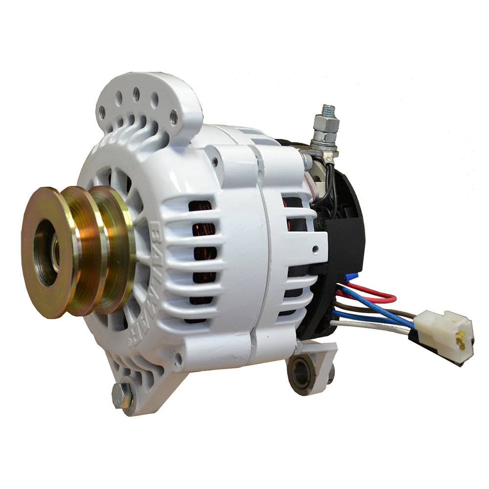 Tri-Water Marine | Balmar Alternator 150 AMP 12V 4" Dual Foot Saddle Dual Pulley w/Isolated Ground [604-150-DV]