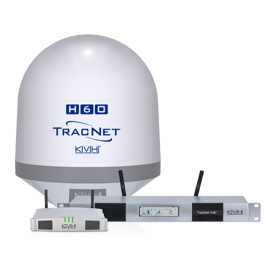 Tri-Water Marine | KVH TracNet H60 Ku-Band Antenna w/TracNet Hub [01-0436-11]