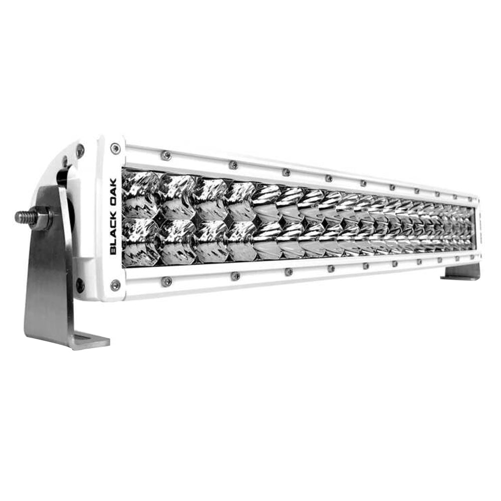 Tri-Water Marine | Black Oak Pro Series Curved Double Row Combo 20" Light Bar - White [20CCM-D5OS]