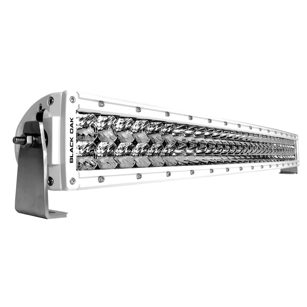 Tri-Water Marine | Black Oak Pro Series Curved Double Row Combo 30" Light Bar - White [30CCM-D5OS]