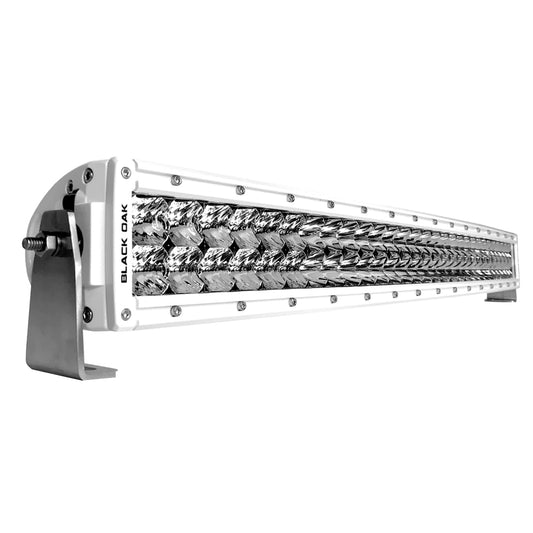 Tri-Water Marine | Black Oak Pro Series Curved Double Row Combo 30" Light Bar - White [30CCM-D5OS]