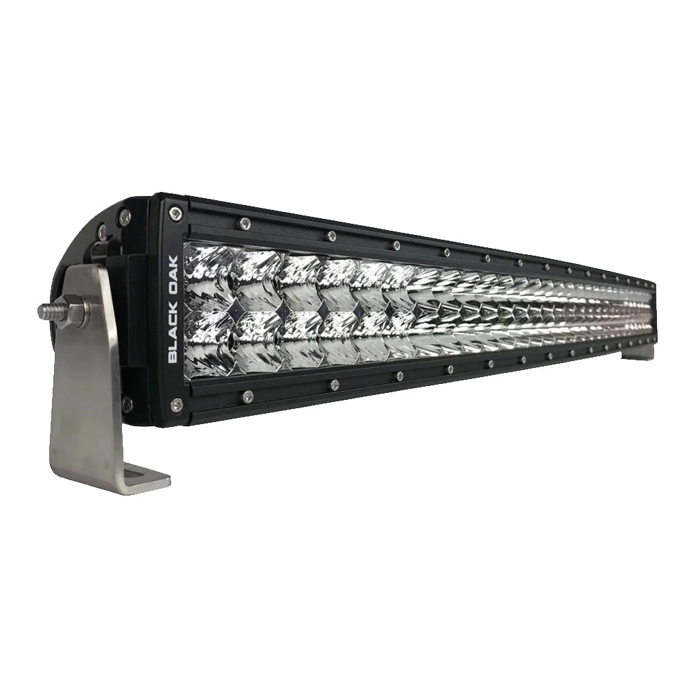 Tri-Water Marine | Black Oak Pro Series Curved Double Row Combo 30" Light Bar - Black [30CC-D5OS]