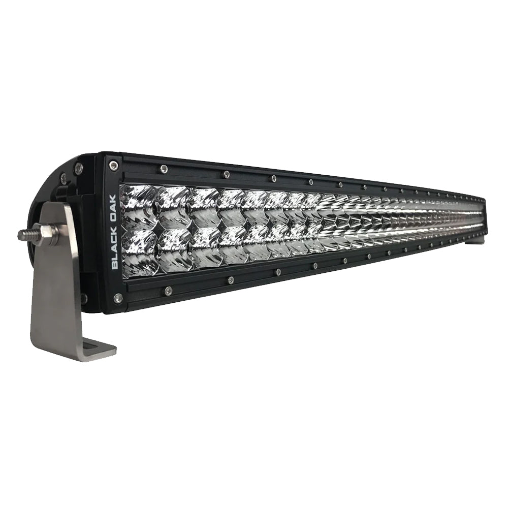 Tri-Water Marine | Black Oak Pro Series Curved Double Row Combo 40" Light Bar - Black [40CC-D5OS]