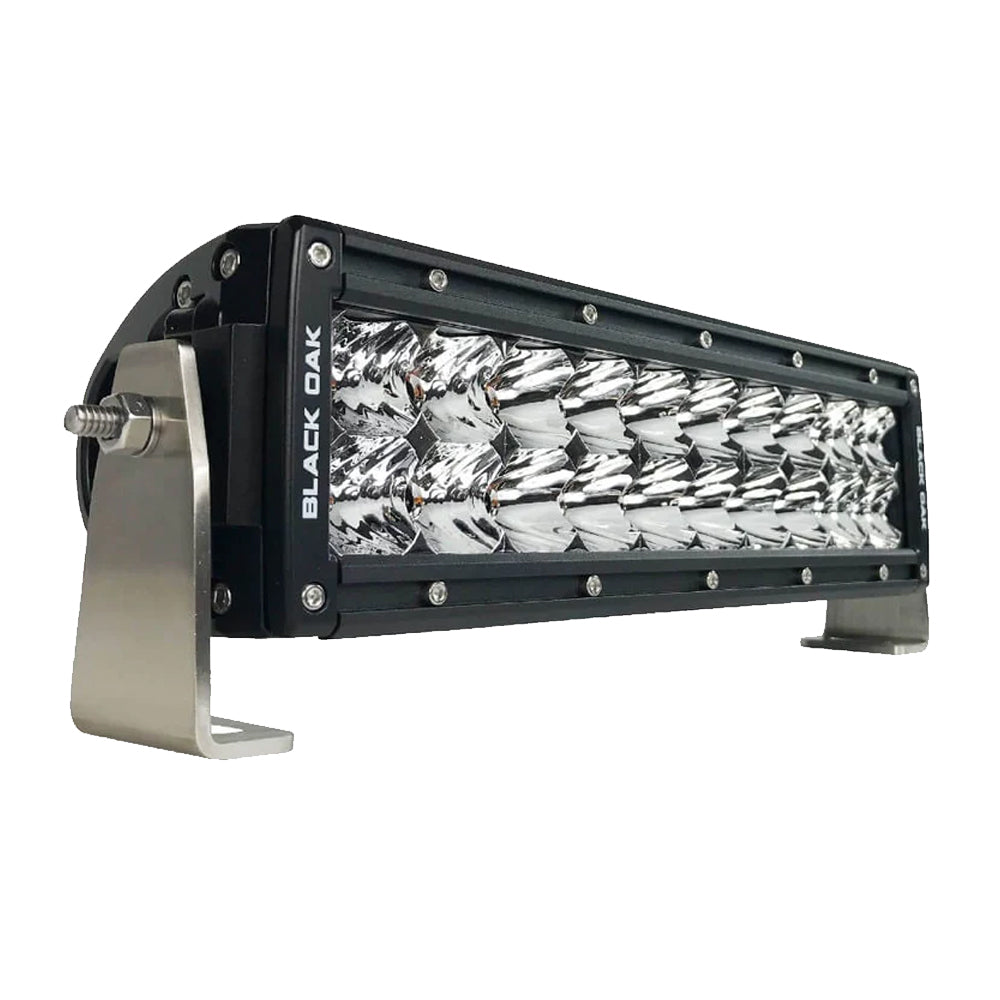 Tri-Water Marine | Black Oak Pro Series Double Row Combo 10" Light Bar - Black [10C-D5OS]