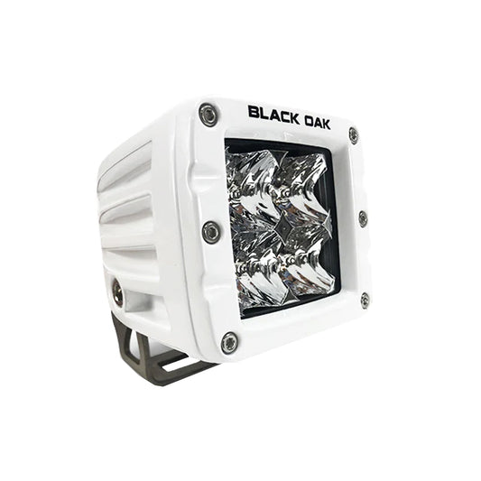 Tri-Water Marine | Black Oak Pro Series 2" Flood Pod - White [2FM-POD10CR]