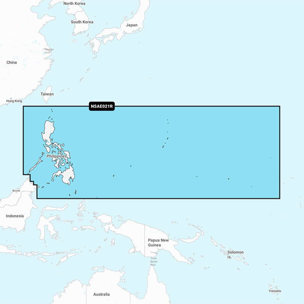 Tri-Water Marine | Garmin Navionics+ NSAE021R - Philippines - Marine Chart [010-C1219-20]