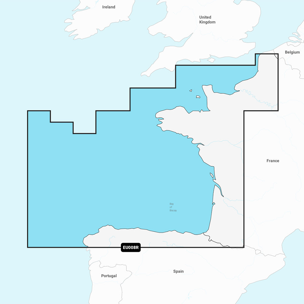 Tri-Water Marine | Garmin Navionics+ NSEU008R - Bay of Biscay - Marine Chart [010-C1235-20]