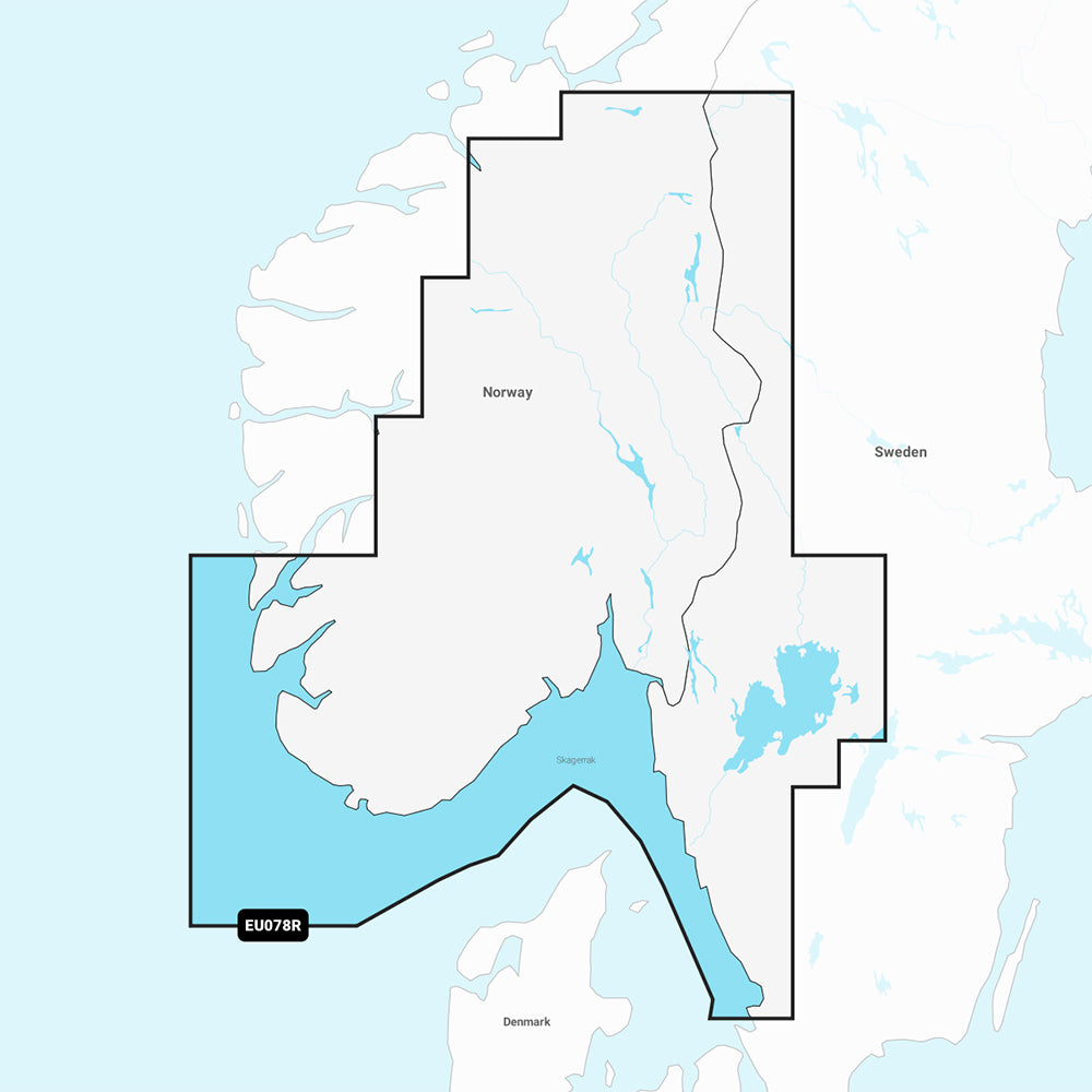 Tri-Water Marine | Garmin Navionics+ NSEU078R - Oslo, Skagerrak Haugesund - Marine Chart [010-C1244-20]