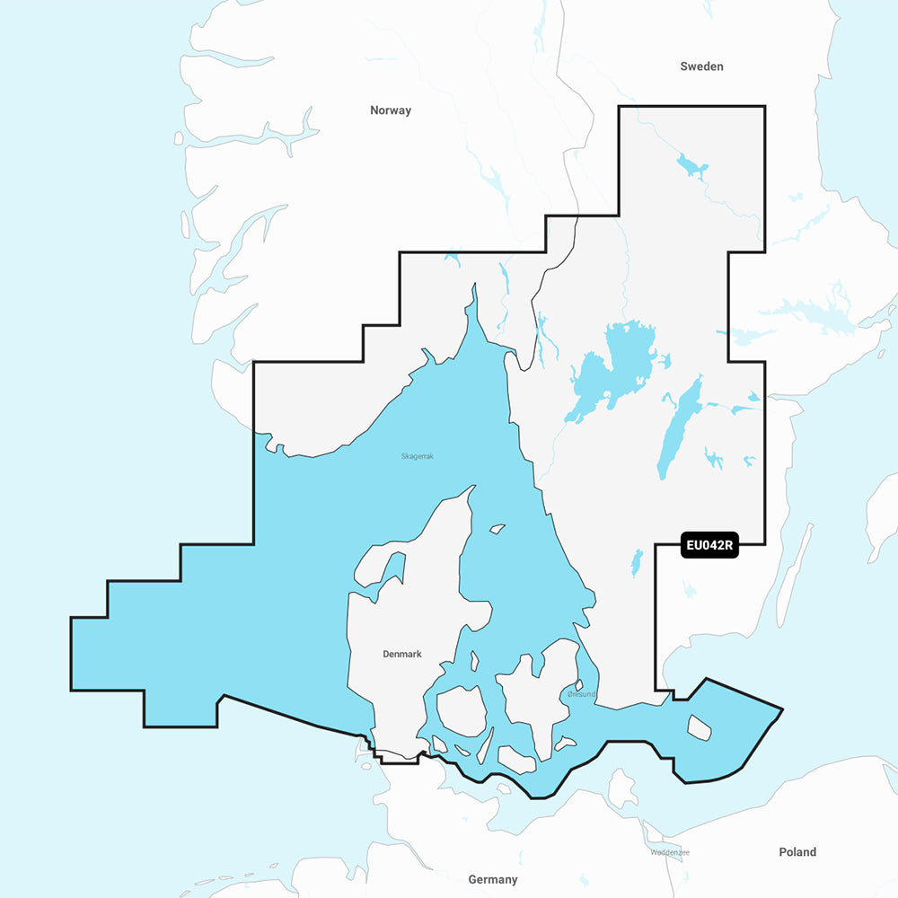 Tri-Water Marine | Garmin Navionics+ NSEU042R - Oslo to Trelleborg - Marine Chart [010-C1245-20]