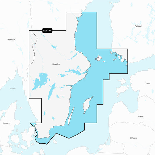 Tri-Water Marine | Garmin Navionics+ NSEU079R - Sweden, Southeast - Marine Chart [010-C1247-20]