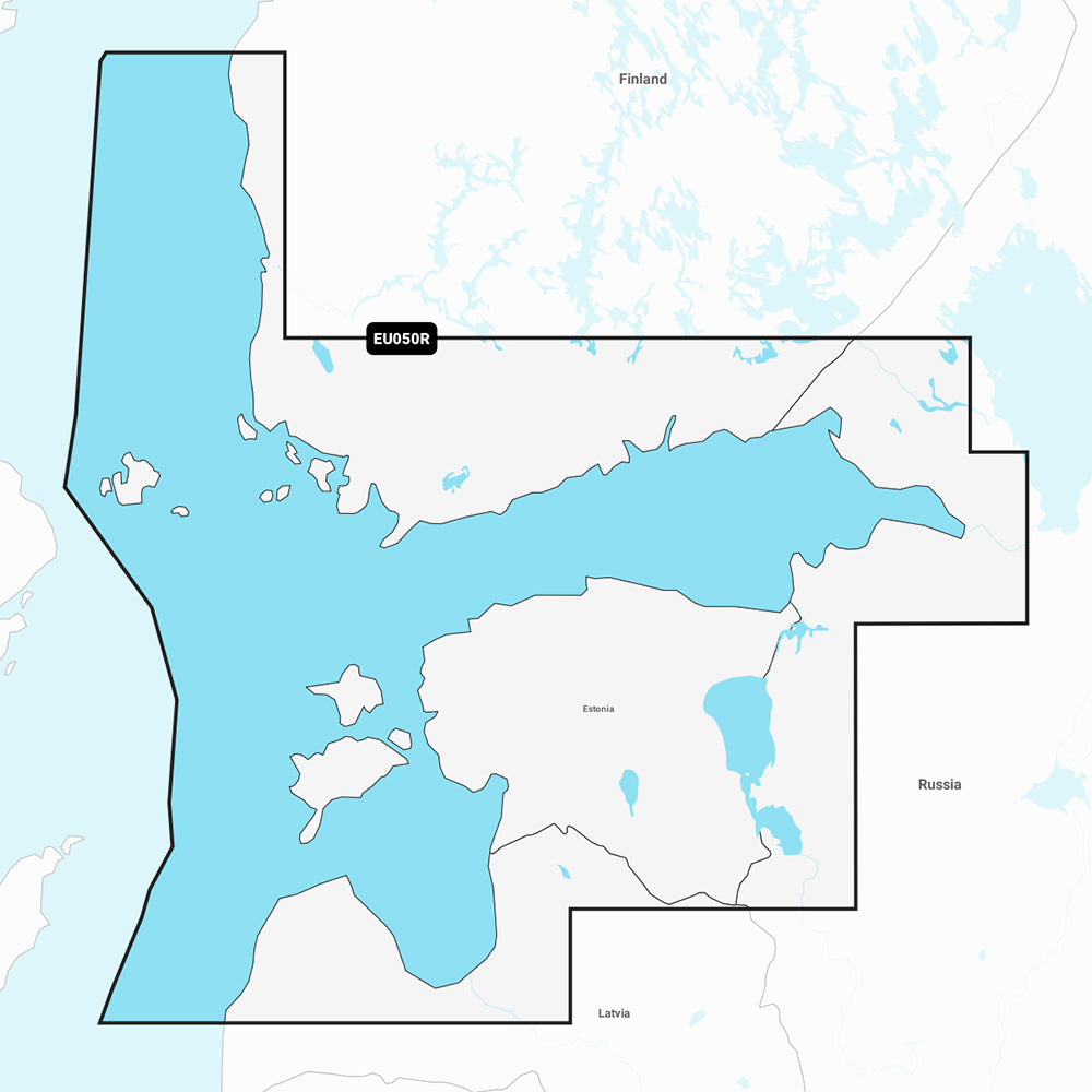 Tri-Water Marine | Garmin Navionics+ NSEU050R - Gulf of Finland Riga - Marine Chart [010-C1249-20]