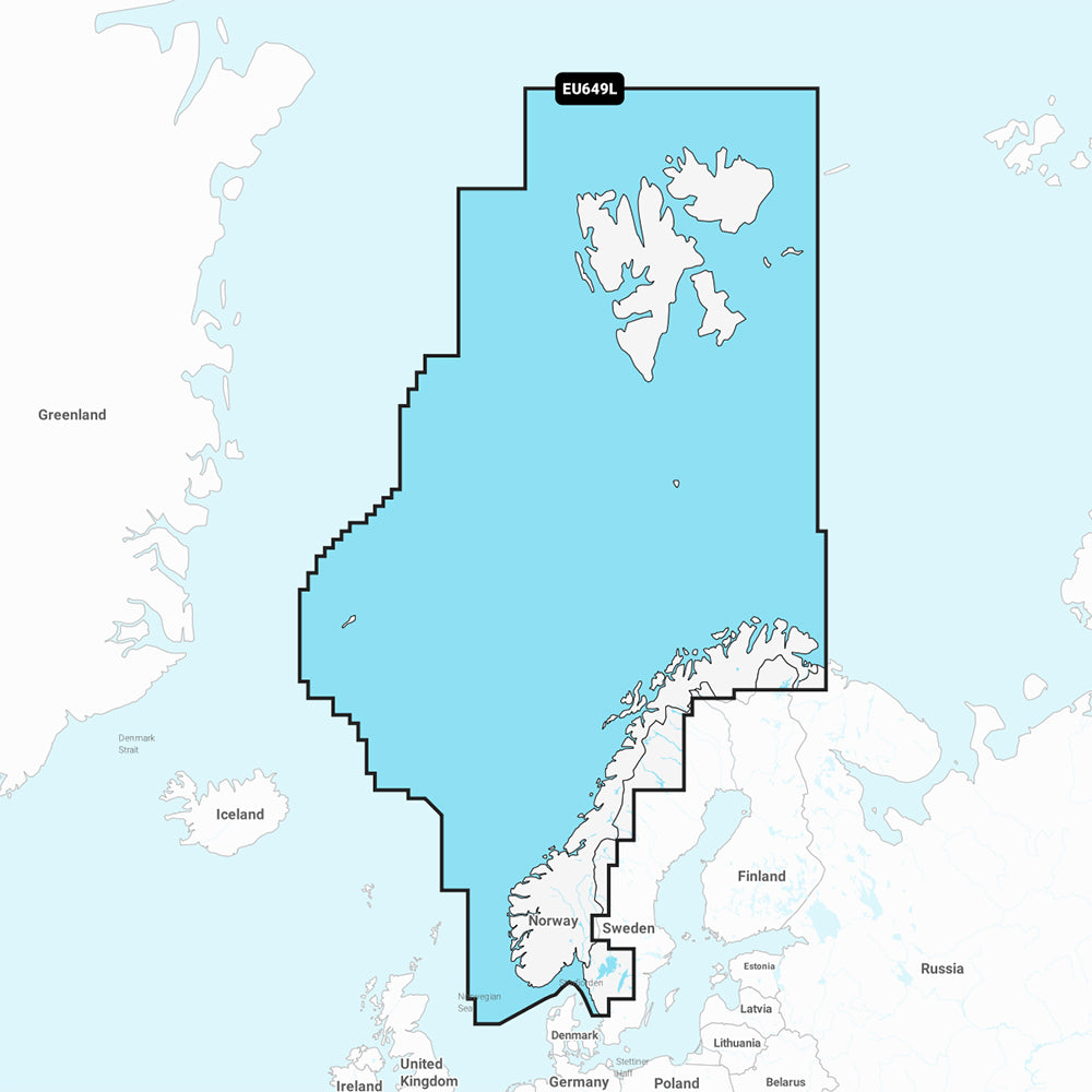 Tri-Water Marine | Garmin Navionics+ NSEU649L - Norway - Marine Chart [010-C1276-20]