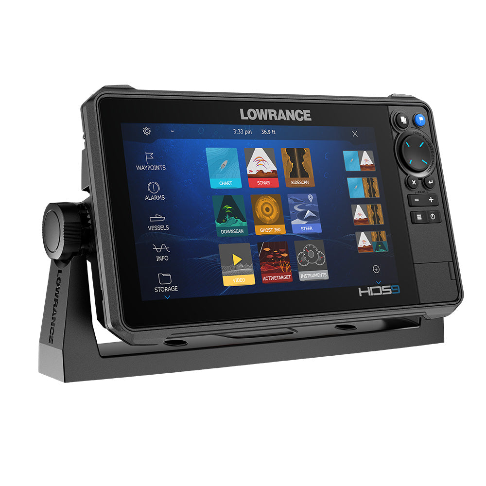 Tri-Water Marine | Lowrance HDS PRO 9 - w/ Preloaded C-MAP DISCOVER OnBoard - No Transducer [000-15996-001]