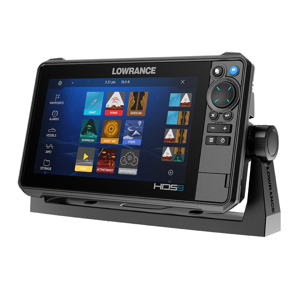 Tri-Water Marine | Lowrance HDS PRO 9 - w/ Preloaded C-MAP DISCOVER OnBoard - No Transducer [000-15996-001]