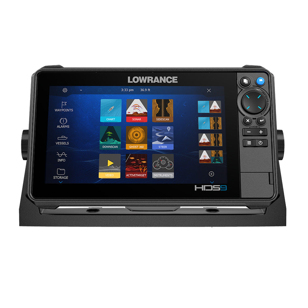 Tri-Water Marine | Lowrance HDS PRO 9 - w/ Preloaded C-MAP DISCOVER OnBoard - No Transducer [000-15996-001]