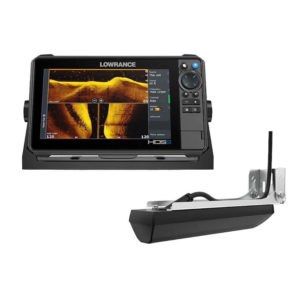 Tri-Water Marine | Lowrance HDS PRO 9 - w/ Preloaded C-MAP DISCOVER OnBoard Active Imaging HD Transducer [000-15981-001]