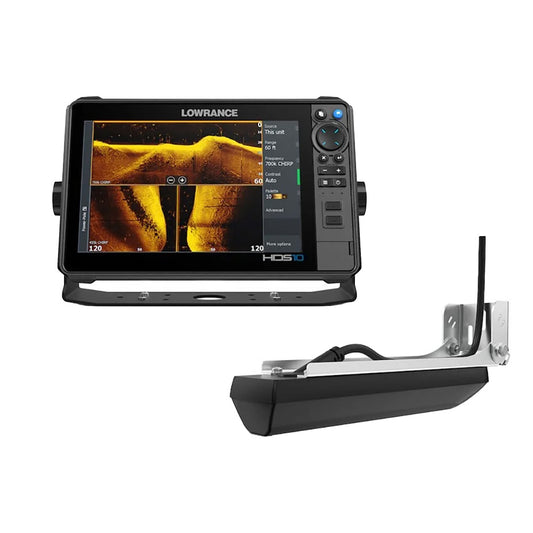 Tri-Water Marine | Lowrance HDS PRO 10 - w/ Preloaded C-MAP DISCOVER OnBoard Active Imaging HD Transducer [000-15984-001]