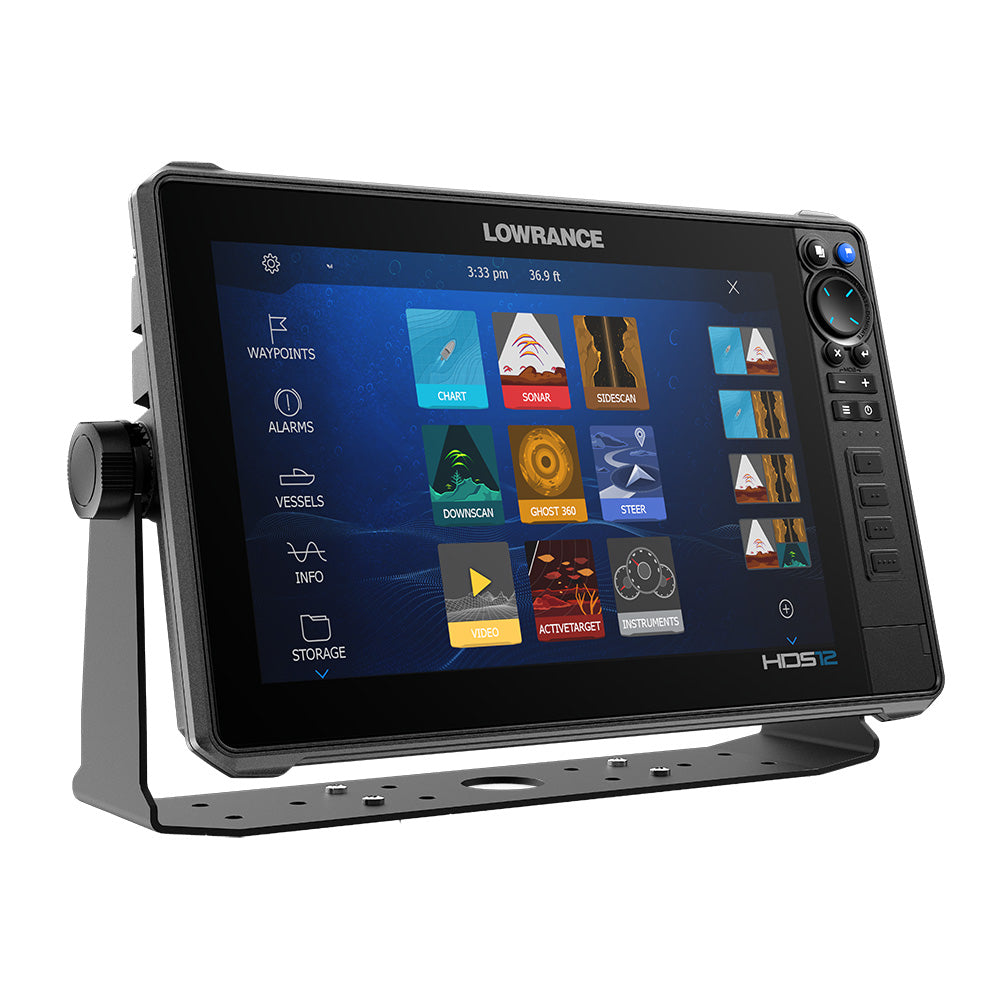 Tri-Water Marine | Lowrance HDS PRO 12 - w/ Preloaded C-MAP DISCOVER OnBoard - No Transducer [000-16002-001]