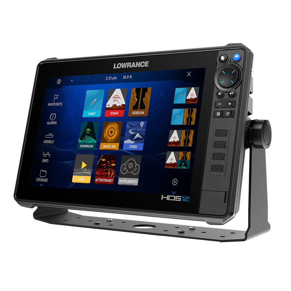 Tri-Water Marine | Lowrance HDS PRO 12 - w/ Preloaded C-MAP DISCOVER OnBoard - No Transducer [000-16002-001]