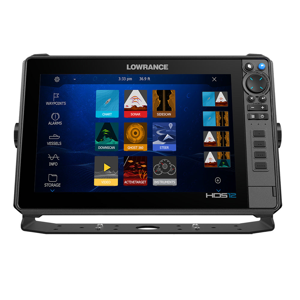 Tri-Water Marine | Lowrance HDS PRO 12 - w/ Preloaded C-MAP DISCOVER OnBoard - No Transducer [000-16002-001]