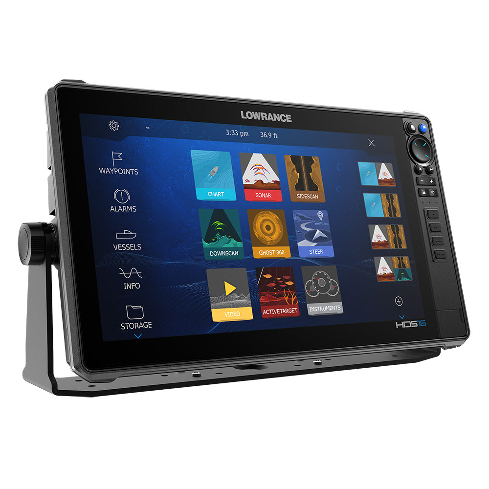 Tri-Water Marine | Lowrance HDS PRO 16 - w/ Preloaded C-MAP DISCOVER OnBoard - No Transducer [000-16005-001]