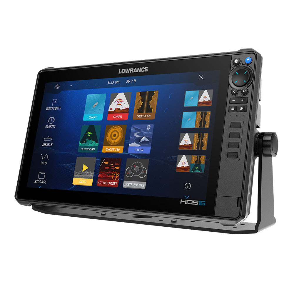 Tri-Water Marine | Lowrance HDS PRO 16 - w/ Preloaded C-MAP DISCOVER OnBoard - No Transducer [000-16005-001]