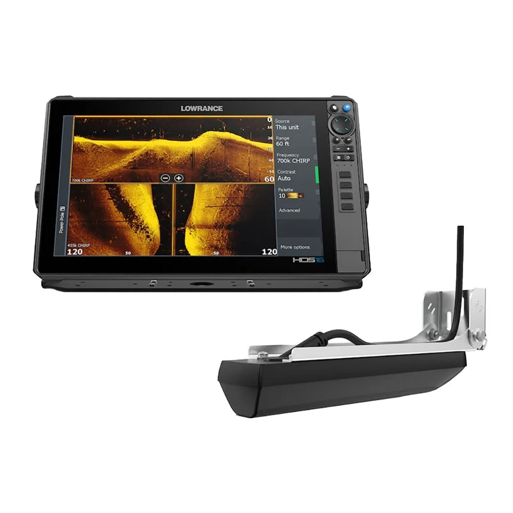 Tri-Water Marine | Lowrance HDS PRO 16 - w/ Preloaded C-MAP DISCOVER OnBoard Active Imaging HD Transducer [000-15990-001]