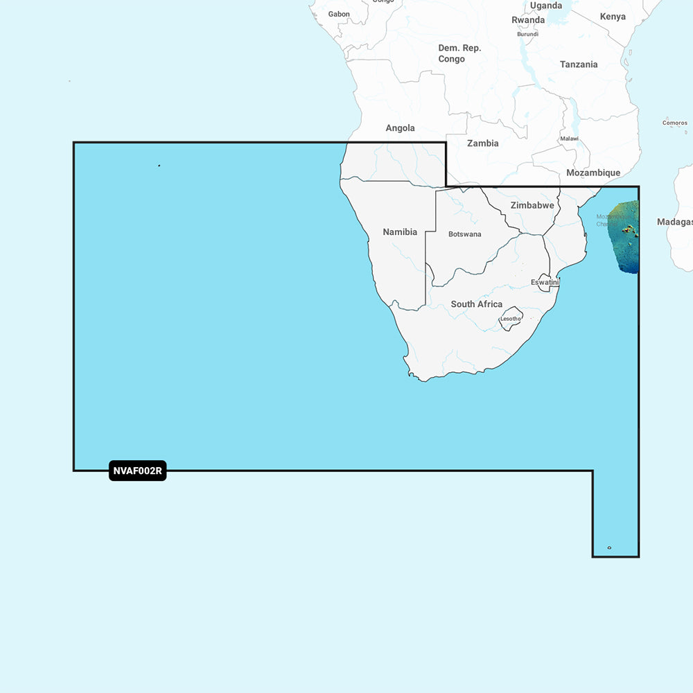 Tri-Water Marine | Garmin Navionics Vision+ NVAF002R - Africa, South - Marine Chart [010-C1225-00]