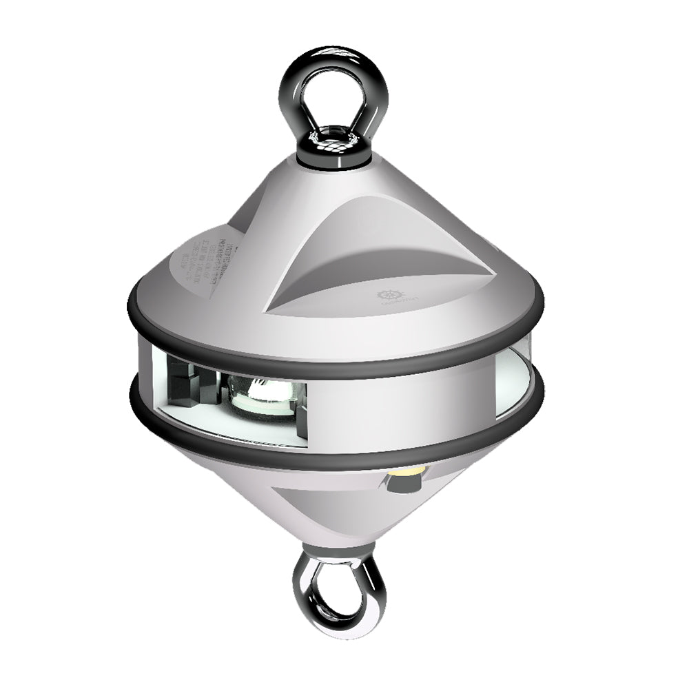 Tri-Water Marine | Lopolight Series 200-012 - Hoist Light - 2NM - White - Silver Housing [200-012G2-H1C]